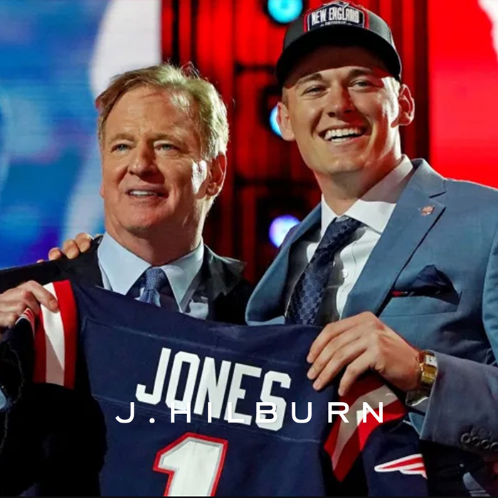 Mac Jones NFL Draft 2021 On Stage