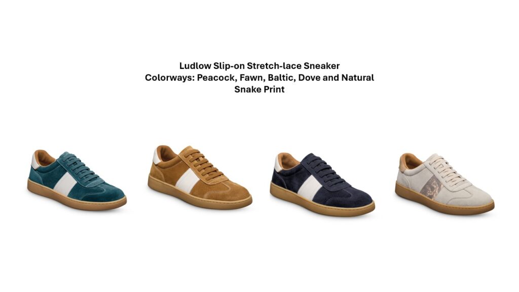 Ludlow Slip-On Stretch Lace Sneaker
